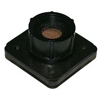Square plug BLD6636/01malepolycarbonatedrain
