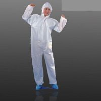 Unisex protective coveralls WM126polypropylenedisposablewhite