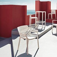 Contemporary garden chair SPRITZoutdoorfiberglasspolypropylene