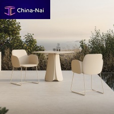 Organic design chair PEZZETINAoutdoorindoorpolyethylene