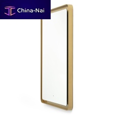 Wall-mounted bathroom mirror ART : ES-0075contemporaryrectangularmetal
