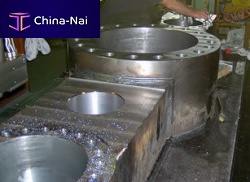 Hydraulic cylinder welded