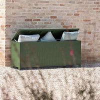 Contemporary chest Ninfeagardenpainted aluminumrectangular