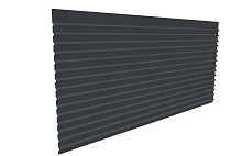 Panel cladding JI BRISE 10steelgrooved