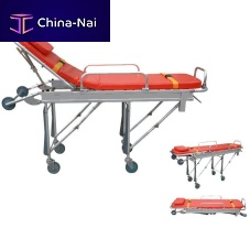Ambulance stretcher trolley CK-DDC-3manualfolding2-section