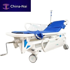 Patient transfer stretcher trolley MGE-ST-10manualpneumaticheight-adjustable