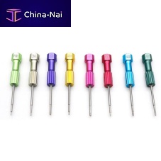 Torque dental screwdriver for dental implantsfor implant abutmentshexagonal