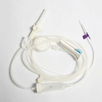 IV infusion set PVCwith drip chamber