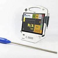 Sentinel lymph node detection gamma probe with hand-held collimator