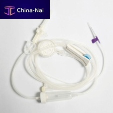IV infusion set PVCwith drip chamber