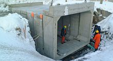 Reinforced concrete box culvert