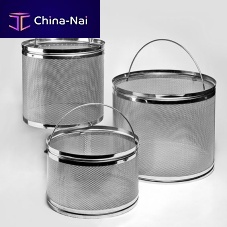 Instrument sterilization basket perforatedwire