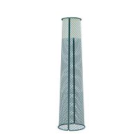 Floor-standing lamp QUIZASironzincwire mesh