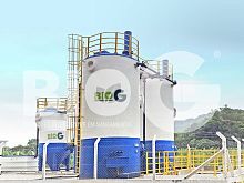 Activated sludge sewage treatment plant