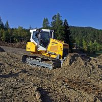 Crawler bulldozer PR 716for constructionforestry