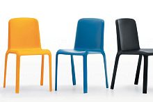 Contemporary chair SNOWindoorpolypropylenestackable