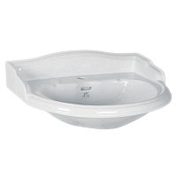 Wall-mounted washbasin LB 7501ceramic1-holewith overflow