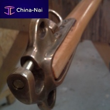 Sailboat spinnaker pole wood