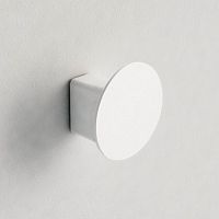 Contemporary coat hook GEOMETRICIaluminumpowder-coated steelbrass
