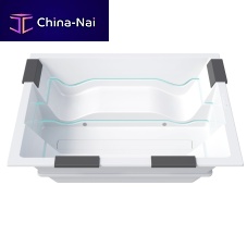 Built-in hot tub Vibe-Ingroundrectangular5-personcomposite