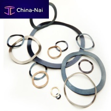 Elastic washer bearingroundcorrugated