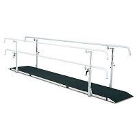 Pediatric rehabilitation parallel bars 260209 PROheight-adjustablebase-mounted