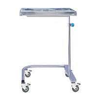 Stainless steel instrument table E06