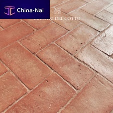 Indoor tile COTTO ROSATO TOSCANO VISSUTOfloorterracottarustic