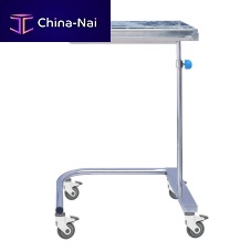 Stainless steel instrument table E06