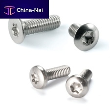 Torx screw MR seriescountersunk headpan headsteel