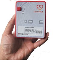 1-channel ECG event recorder X-KARDIOLIVEwireless