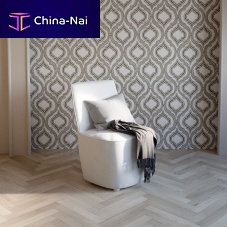 Contemporary fireside chair DIXYfabricwhite