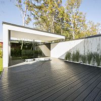 Recycled plastic deck board wood lookthermally treatedsustainable