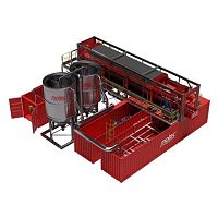 Wastewater treatment plant Cube