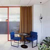 Contemporary chair ARCOSindoorfabricleather