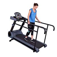 Treadmill with handrails PhysioMill with incline