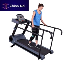 Treadmill with handrails PhysioMill with incline