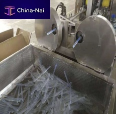 Plastic sheet extrusion line for thermoplasticsfor drainage pipes