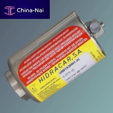 Stainless steel pulsation damper U seriesbladder typepneumatichydraulic