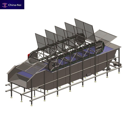 Fish bleeding tank coolingwith thawing Fish bleeding tank coolingwith thawing