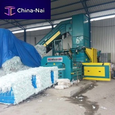 Horizontal baling press DKBP series top-loadingfor paperfor plastics