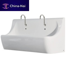 2-station surgical trough TAOS 2polyester