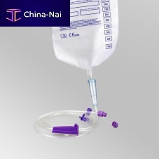 Graduated enteral feeding set