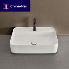 Countertop washbasin SHUI COMFORT - TALCOceramic1-holewithout overflow