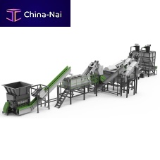 Water washing line AWS-HDPE10automaticfor the recycling industryfor bottles