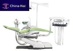 Dental treatment unit with chair WOVO A1with delivery systemwith light