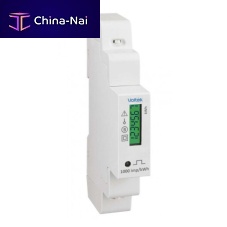 DIN rail electric energy meter VE1D-45single-phaseresidentialwith LCD display