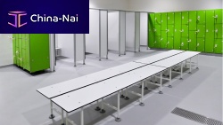 Contemporary public bench MARATHONwoodenlaminateupholstered
