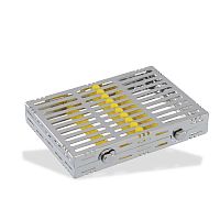 Dental instrument sterilization cassette CIL-022 006 001perforated