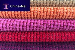 Seat cover fabric for aircraft upholstery woolpatterned